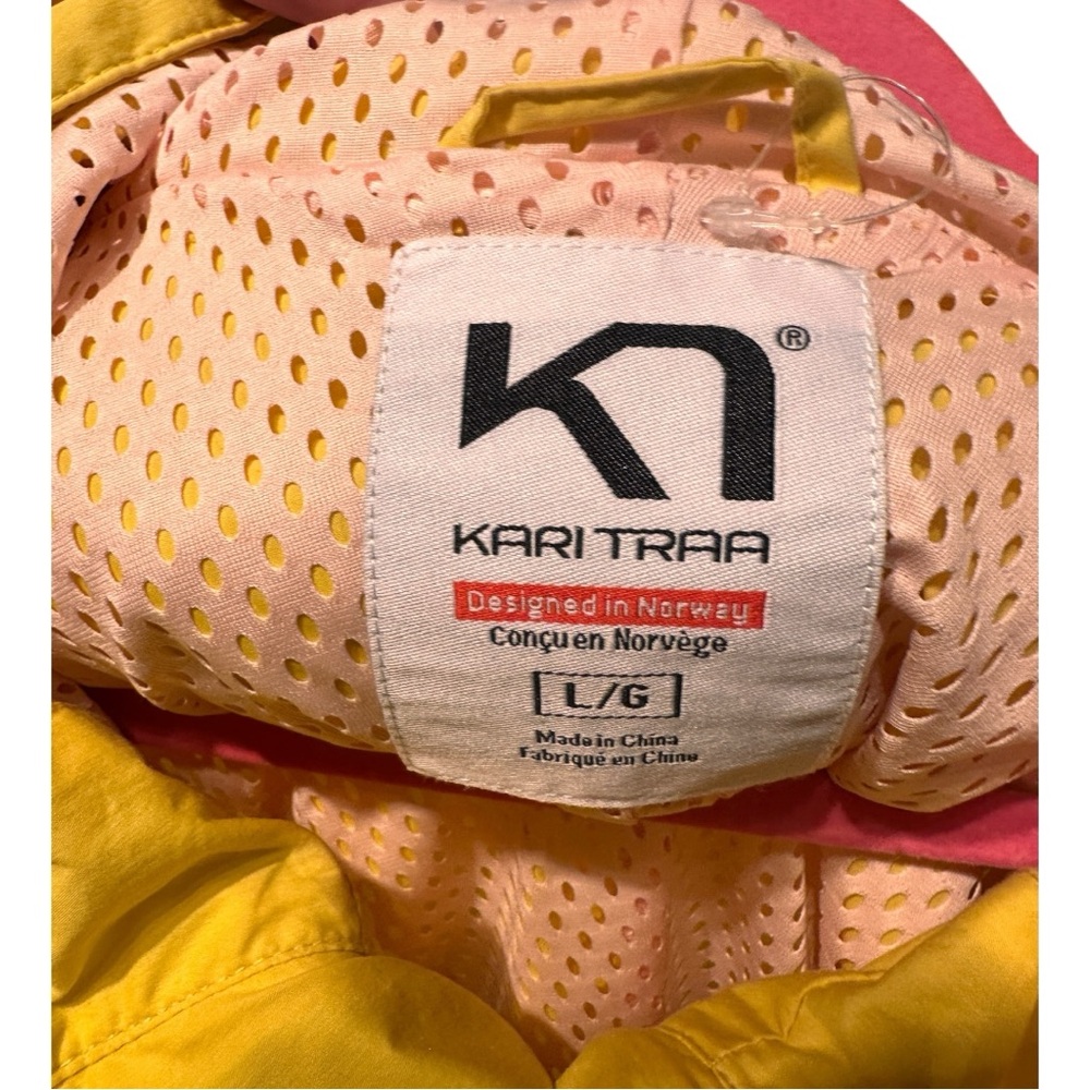 Kari Traa Oppheim L Jacket - Yellow/Pink Colorway (Sz LRG) (EUC) - Picture 11 of 12